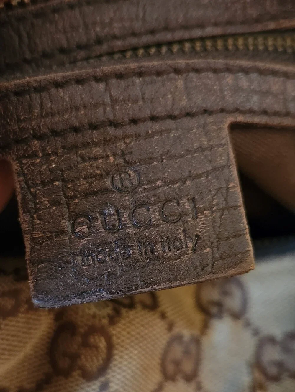 Gucci Horsebit Medium Canvas Hobo